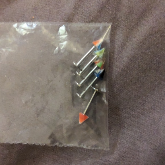 Labret Lip Body Piercings Jewelry Women's Men's Body Piercings Facial Piercings - Picture 1 of 6